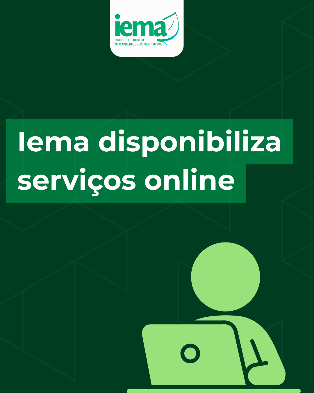 Iema disponibiliza serviços online