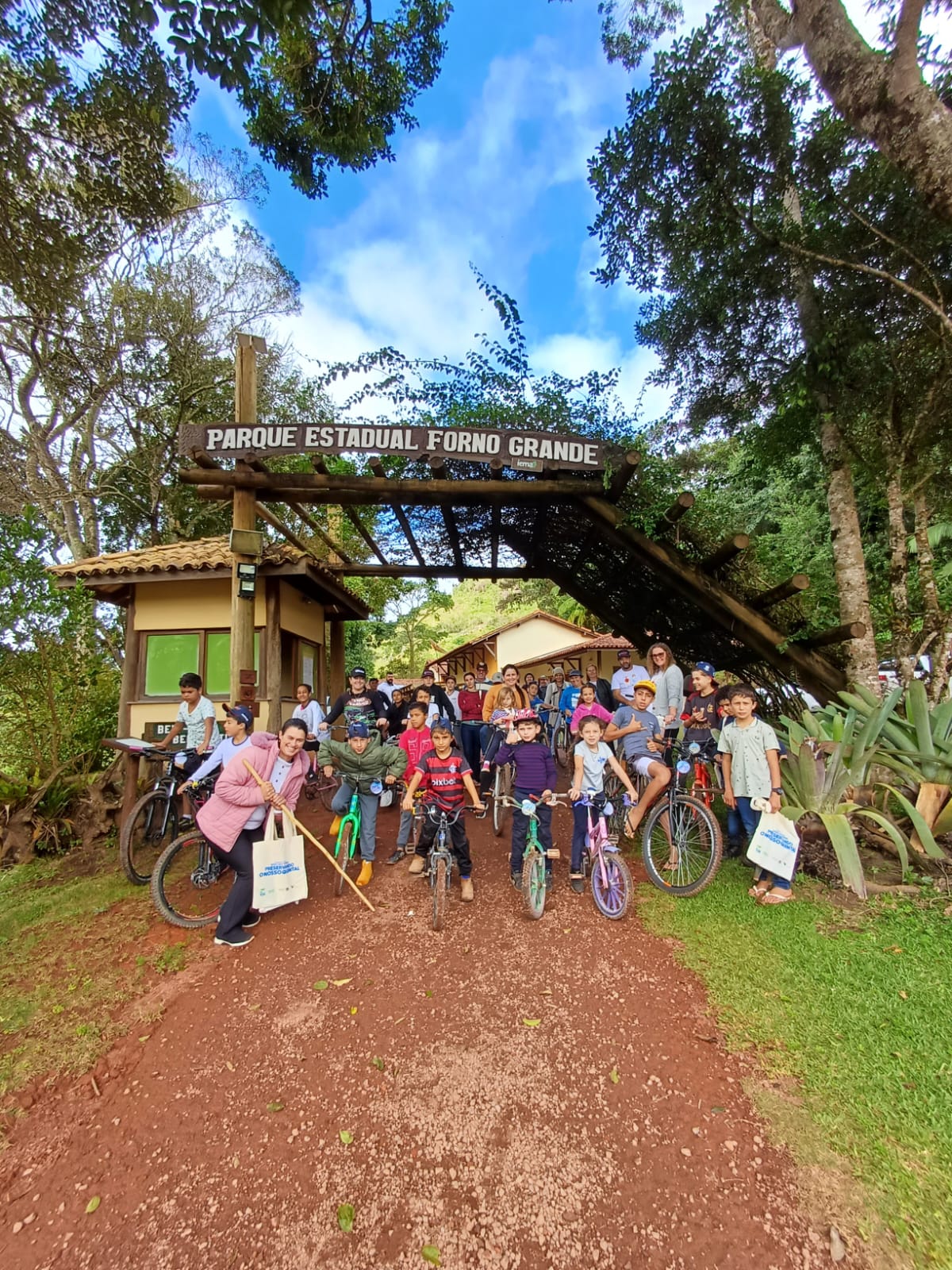 Pedalada Forno - Divulgação Iema
