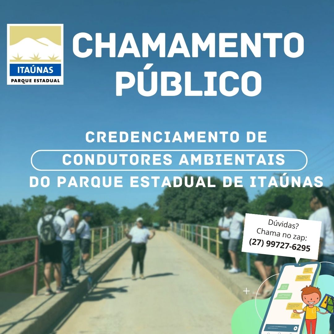 Parque Estadual de Itaúnas está credenciando Condutores Ambientais 