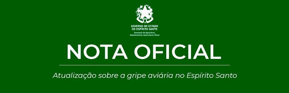 Espírito Santo registra mais um caso de influenza aviária e reforça alerta