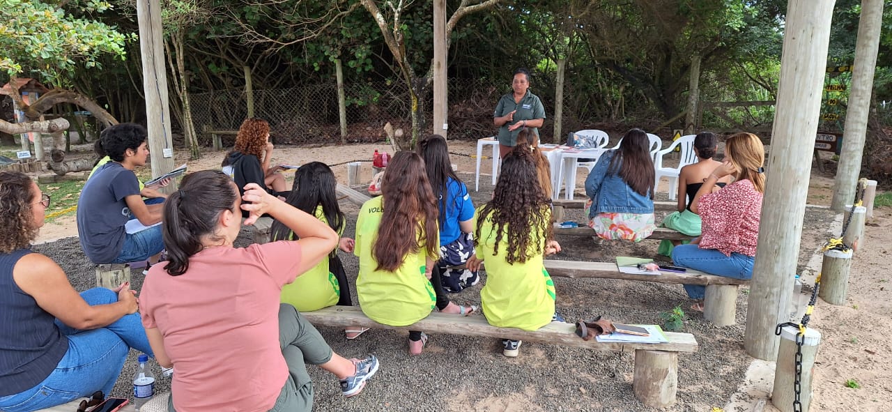 Oficina de contação de histórias fortalece Educação Ambiental na Área de Proteção de Conceição da Barra