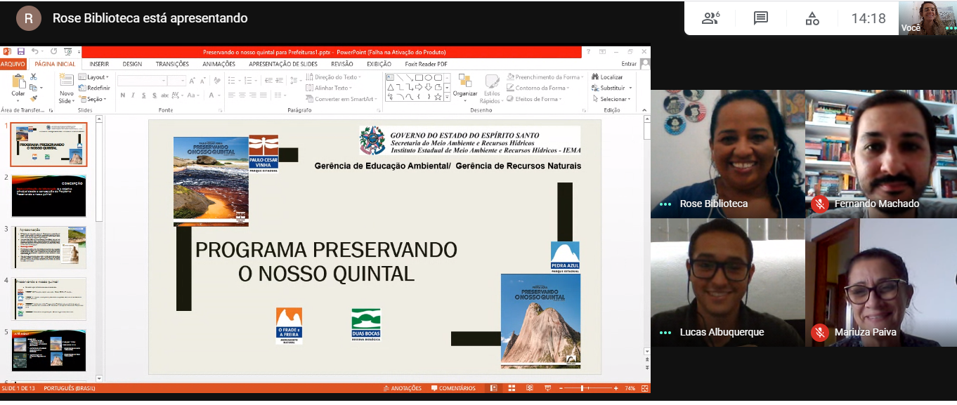 Reuniões Preservando (2)