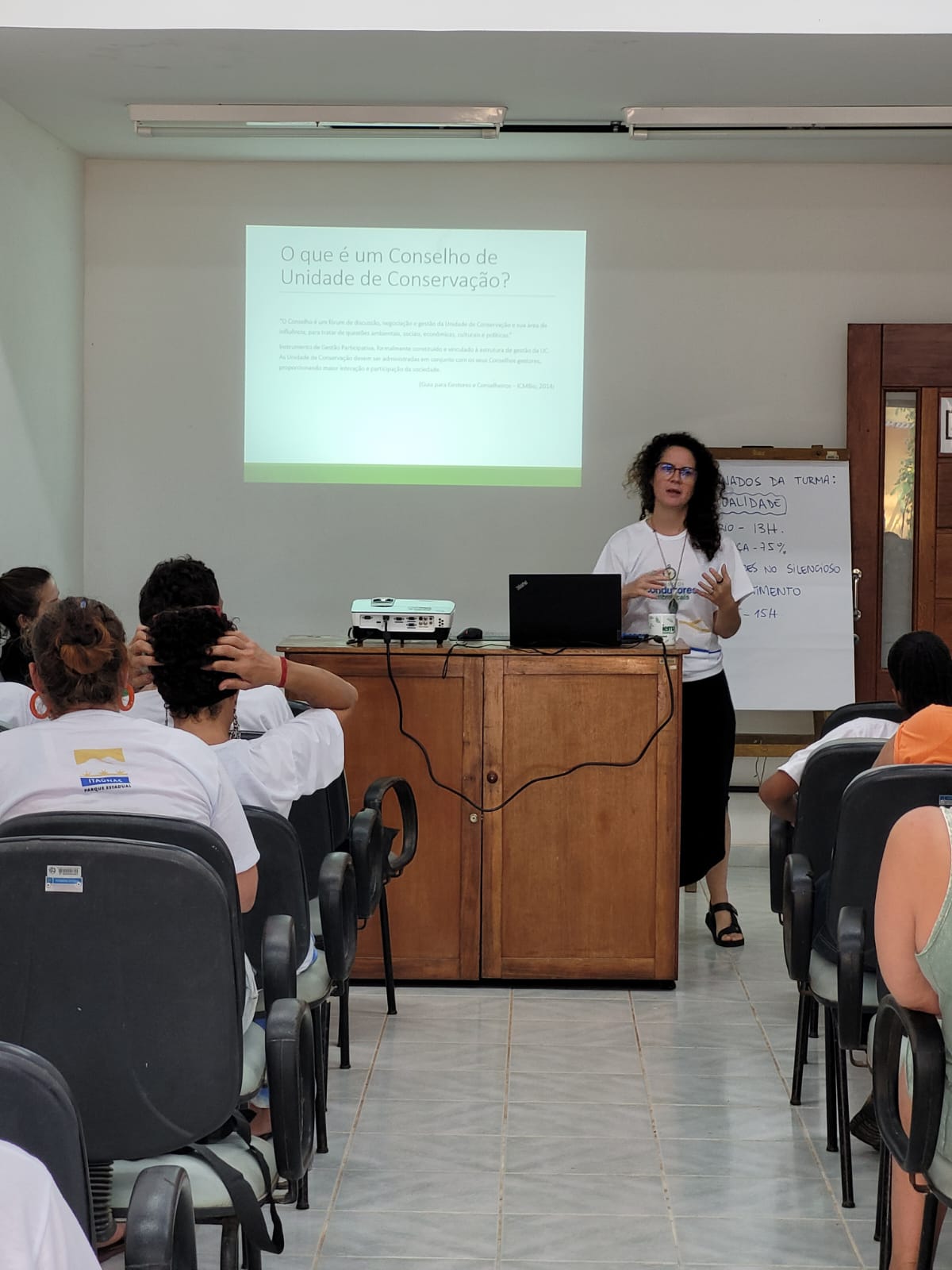 Parque Estadual de Itaúnas realiza curso de Condutores Ambientais 
